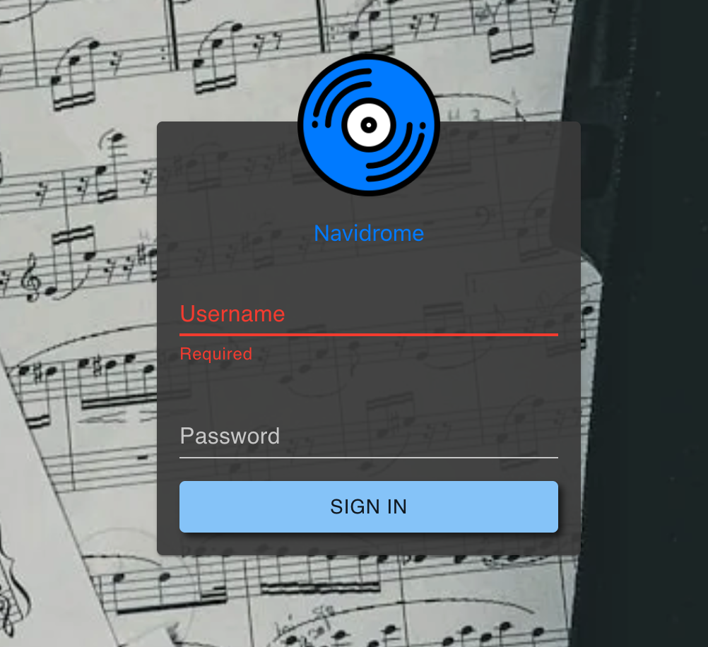 搭建Navidrome 私人流媒体